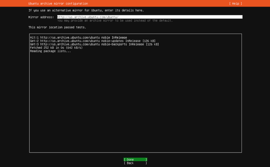 Repository mirrored locations